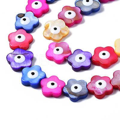 Natural Freshwater Shell Beads Strands SHEL-S278-015-1