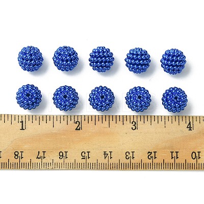 Imitation Pearl Acrylic Beads OACR-FS0001-45E-1