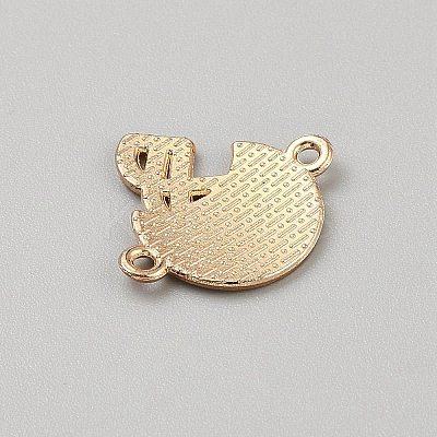 Zinc Alloy Enamel Sport Connector Charms FIND-CJC0437-009B-10-1
