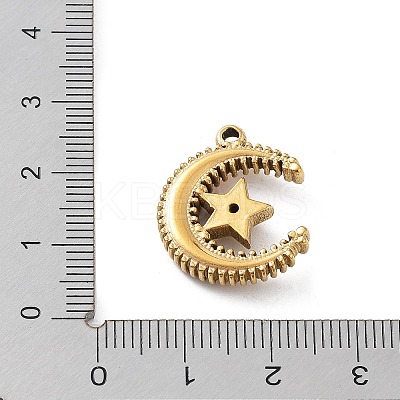 304 Stainless Steel Pendants LS-STAS-G314-01G-1