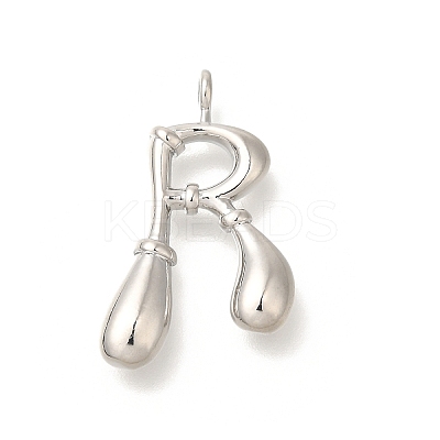 Rack Plating Brass Pendants KK-I722-08P-R-1