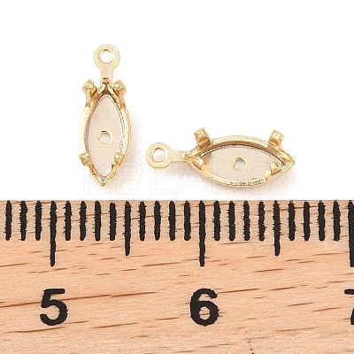 Brass Sew on Prong Settings KK-C163-11G-1