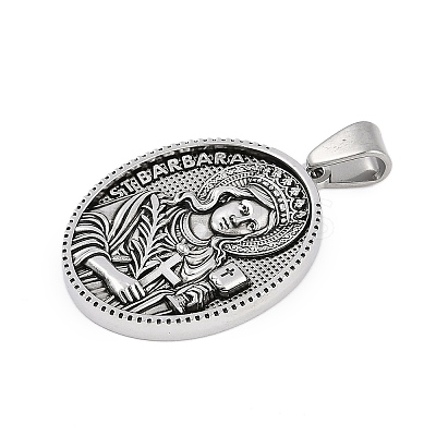 304 Stainless Steel Pendants STAS-M103-01AS-07-1