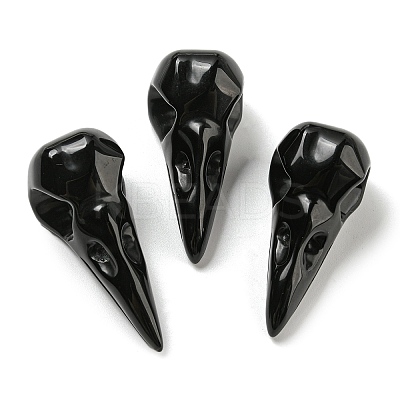 Natural Obsidian Pendants G-M417-06A-1