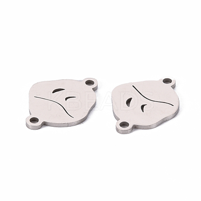 Non-Tarnish 201 Stainless Steel Link Connectors X-STAS-S110-088P-1