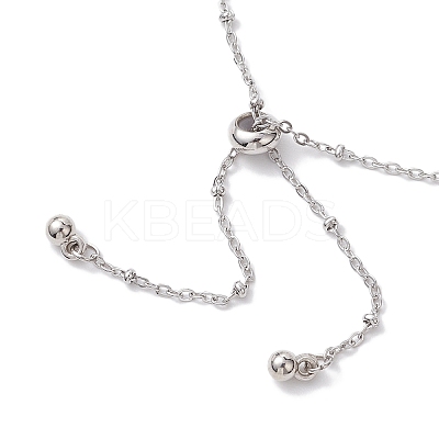 304 Stainless Steel Slider Bracelet Makings AJEW-JB01252-02-1