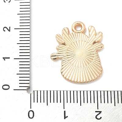 Christmas Alloy Enamel Pendants ENAM-K074-01G-14-1