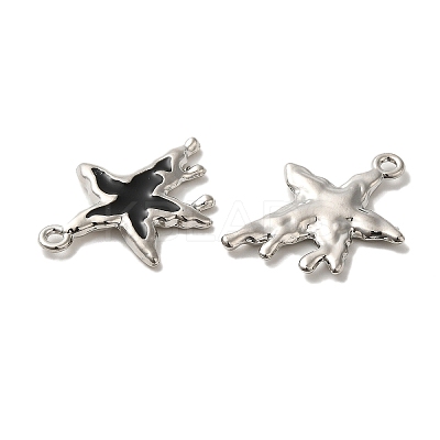 Spray Painted Alloy Bead PALLOY-O001-07A-P-1