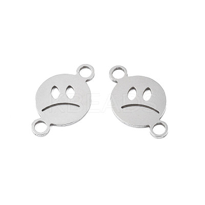 Non-Tarnish 304 Stainless Steel Connector Charms STAS-N095-109-1