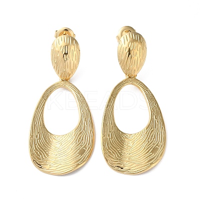 304 Stainless Steel Dangle Stud Earrings STAS-Z052-28G-1