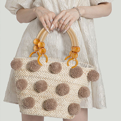 6Pcs 3 Colors Nylon Bag Handle FIND-PH0007-02-1