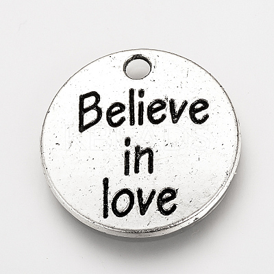 Tibetan Style Alloy Pendants TIBEP-Q078-17AS-NR-1