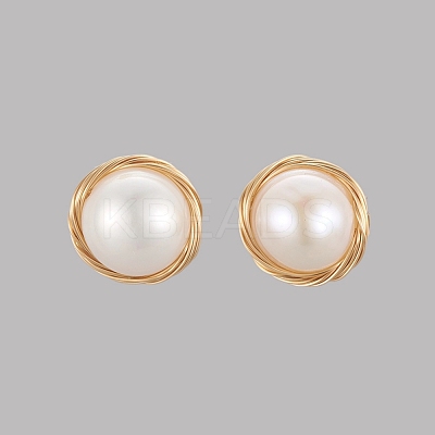 Stud Earrings EJEW-JE04047-1
