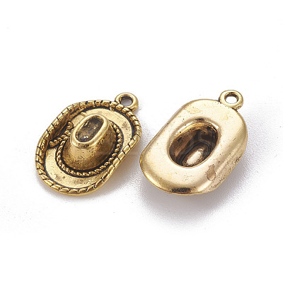 Tibetan Style Alloy Pendants LS-TIBEP-4422-AG-NR-1