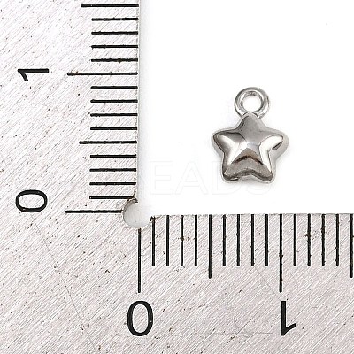 304 Stainless Steel Charms STAS-C140-01H-P-1