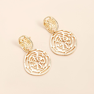 Zinc Alloy Dangle Stud Earrings FS-WGB8B18-01-1
