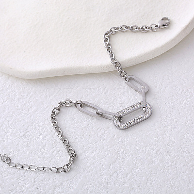 European Style Stainless Steel Chain Bracelets VB6385-1