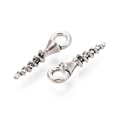 Tibetan Style Alloy Pendants TIBEP-T054-16AS-1