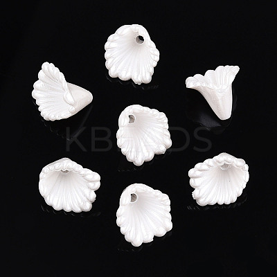 Opaque Acrylic Imitation Pearl Beads OACR-B031-48A-1