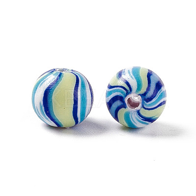 Handmade Polymer Clay Beads CLAY-D005-01A-1