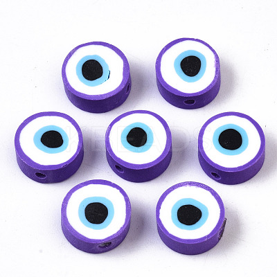 Handmade Polymer Clay Beads CLAY-ZX006-07H-1