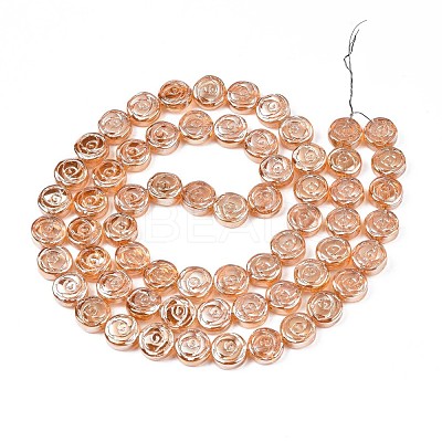 Electroplate Glass Beads Strand EGLA-S188-19-A02-1