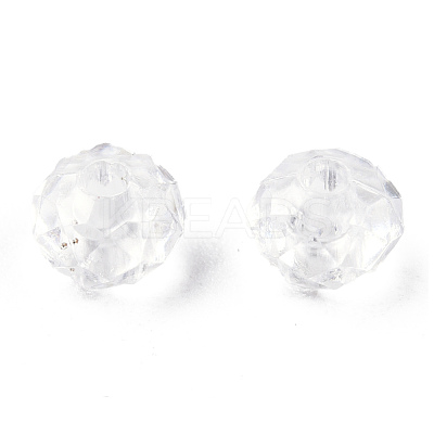 Transparent AS Plastic Beads TACR-T019-007B-01-1