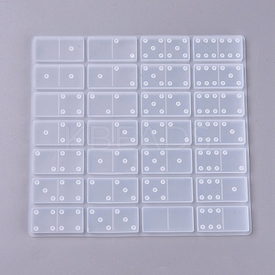 DIY Dominoes Silicone Molds DIY-K017-04-1