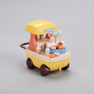 Plastic Truck Miniature Ornaments PW-WG6789A-01-1