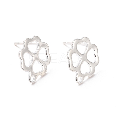 201 Stainless Steel Stud Earring Findings STAS-K241-14S-1