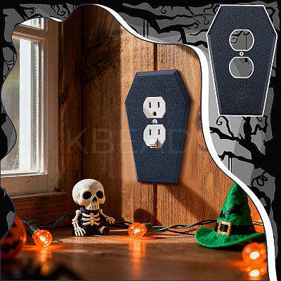 PET Wall Plates Light Switch Cover Decoration AJEW-WH0077-072C-1