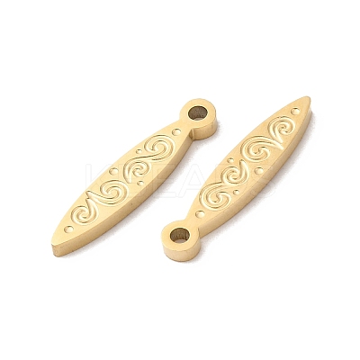 Ion Plating(IP) 316L Surgical Stainless Steel Pendants STAS-H213-39G-1