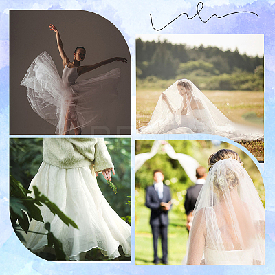 Polyester Mesh Fabric DIY-WH20009-40J-1