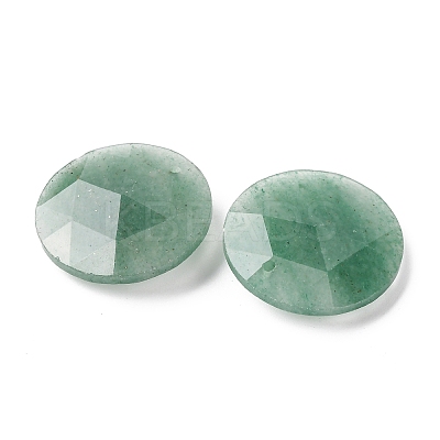 Natural Green Aventurine Pendants G-H331-01B-1