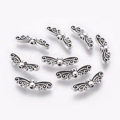 Tibetan Style Alloy Beads LS-TIBEB-1331-AS-FF-1