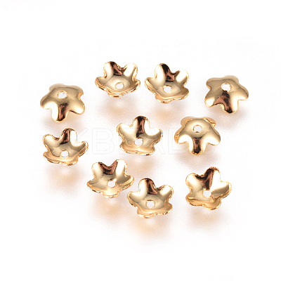 304 Stainless Steel Bead Caps LS-X-STAS-F227-36-G-1