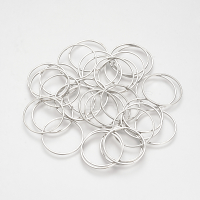 Brass Linking Rings X-KK-S327-06P-25mm-1