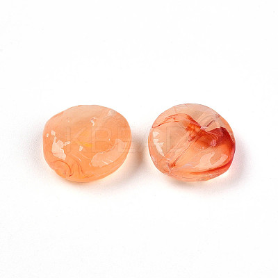 Transparent Acrylic Beads TACR-T028-41E-1