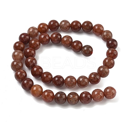Natural Strawberry Quartz Beads Strands G-D342-A01-10mm-1