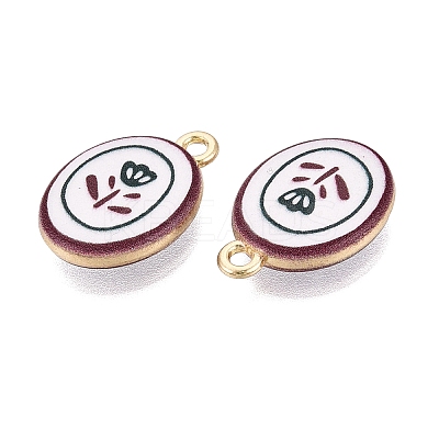 Valentine's Day Printed Alloy Pendants PALLOY-SZC0008-05E-1