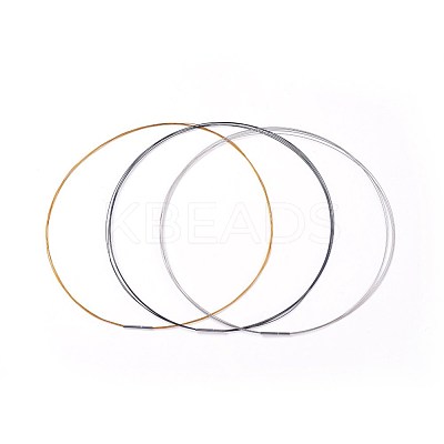 Steel Wire Necklace Making MAK-I011-08-1
