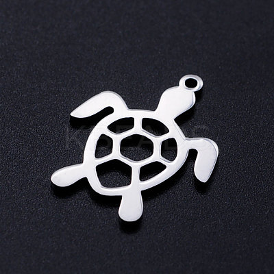 Tarnish Resistant 201 Stainless Steel Pendants STAS-S105-JN374-1-1