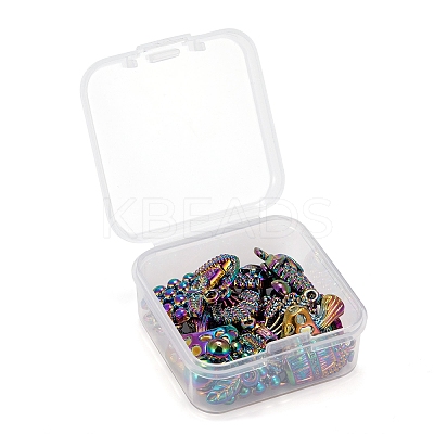 20Pcs 10 Style Alloy Pendants FIND-LS0001-29MC-1