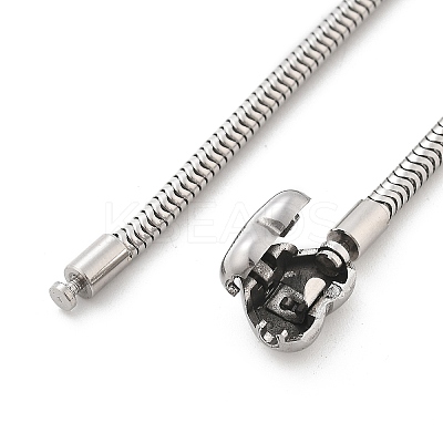 304 Stainless Steel Bracelets BJEW-M079-01P-05-1