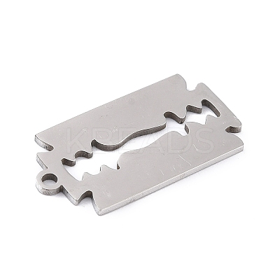 Non-Tarnish 201 Stainless Steel Pendants X-STAS-K003-09P-1