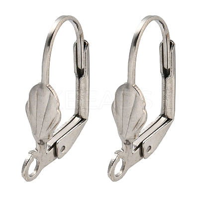 Non-Tarnish 304 Stainless Steel Leverback Earring Findings STAS-P360-02C-P-1