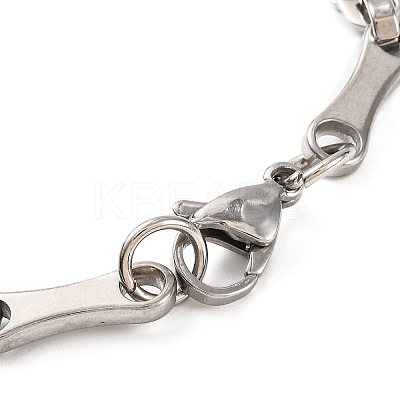 Tarnish Resistant 201 Stainless Steel Link Chain Bracelets BJEW-B078-103P-1