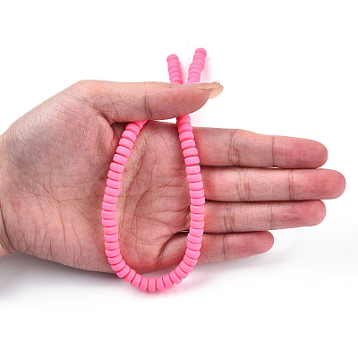 Handmade Polymer Clay Beads Strands CLAY-N008-10-1