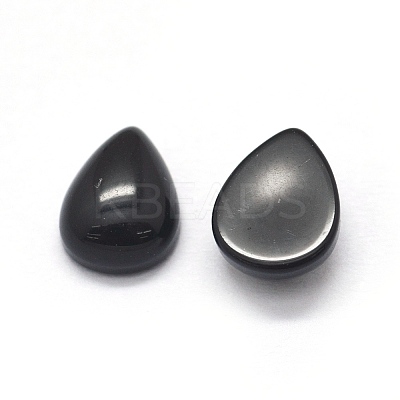 Natural Obsidian Cabochons X-G-O175-22-10-1