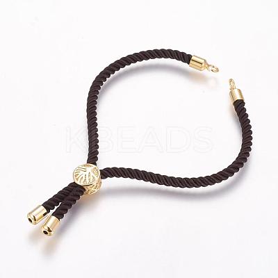 Nylon Cord Bracelet Making MAK-P005-02G-1